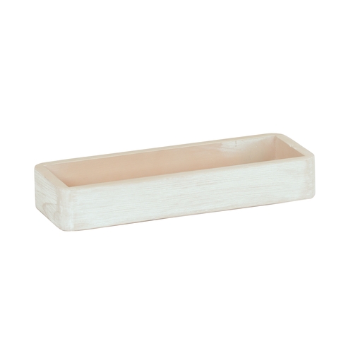 Cal-Mil 22384-3-113 Newport 5" x 12.75" Pinewood Condiment Organizer