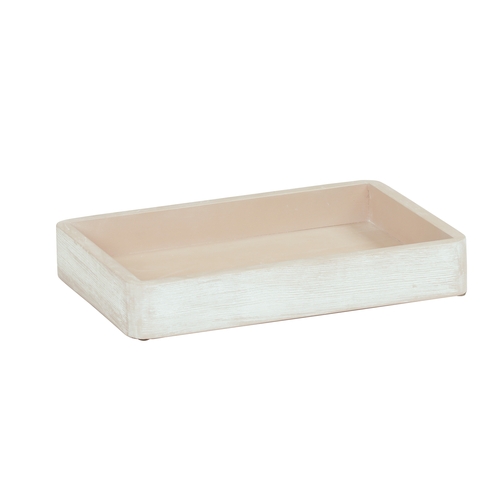 Cal-Mil 22384-6-113 Newport 9" x 12.75" Pinewood Condiment Organizer