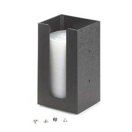 Cal-Mil 299-13 Classic 5.25" x 5.25" x 8"H Black Lid Organizer - 4 Each