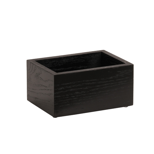 Cal-Mil 3829-87 Cinderwood 7.25"x 5.25" x 11"H Black Syrup Organizer-13 Each