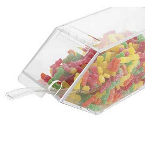 Cal-Mil 492-N Classic 4.5"x 11" x 5.5"H Clear Acrylic Topping Bin - 2 Each
