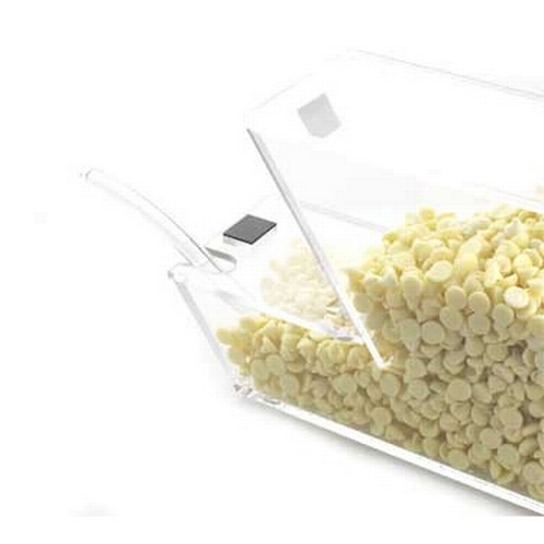 Cal-Mil 927-N 4" x 11" x 7"H Clear Food Topping Bin - 2 Each