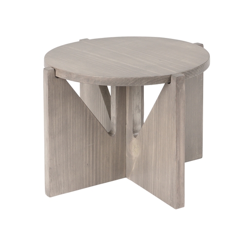 Cal-Mil 22408-5-110 Aspen 8" x 8" Gray-Washed Pine Wood Stacking Bin