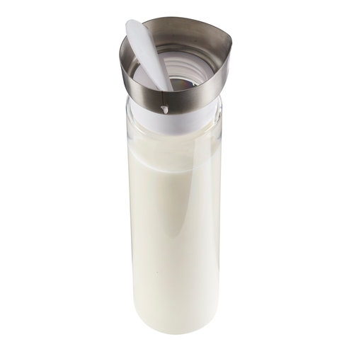Cal-Mil 3614-55CL Luxe 4" Dia. x 10"H Clear Polycarbonate 1 Liter Carafe