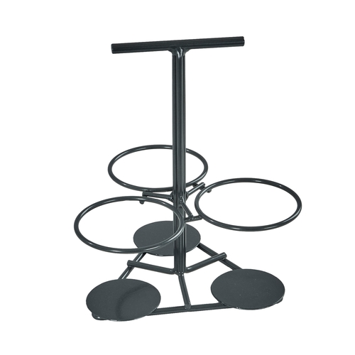 Cal-Mil 22443 8.5" x 8.5" Heritage 3-Tier Cylinder Display Stand