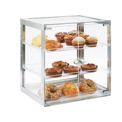 Cal-Mil 3413-55 Urban 19.25" x 14.25" x 19.25"H Clear 3-Tier Bakery Case