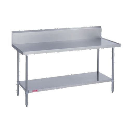 Duke Manufacturing 314S-2436-10R 24"x36" Supreme 14/300 Stainless Steel Work Table 10" Riser