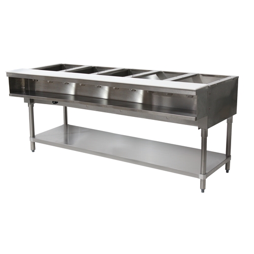 Advance Tabco WB-5G-LP-X (5) Sealed Well Water Bath Hot Food Table - LP