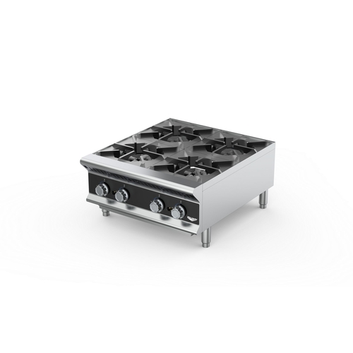 Vollrath HPG4-24 24" Commercial 4 Burner Gas Hot Plate Range