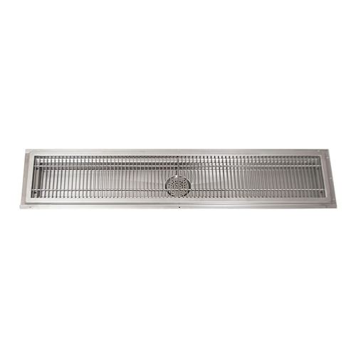 BK Resources FTRS-1848 48" x 18" x 2.75" Stainless Steel Floor Trough