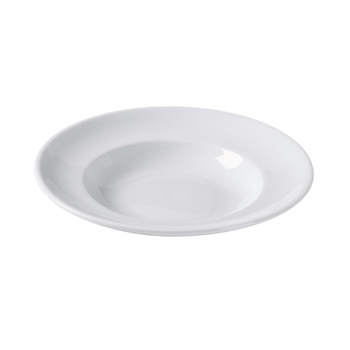 Yanco China AC-309 Abco White Porcelain 10 oz. 9.25" x 1.75" Bowl - 2 Doz