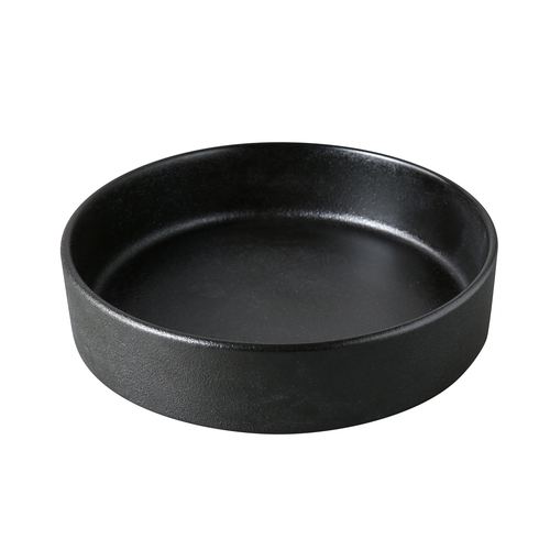 Yanco China NB-506 Noble Black Porcelain 16 oz. 6.1" dia. Bowl - 3 Doz