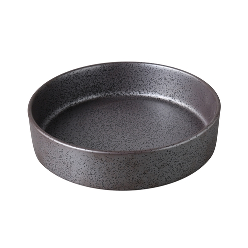 Yanco China DB-4208 Diamond Black Porcelain 35 oz. 8" dia. Bowl - 1 Doz