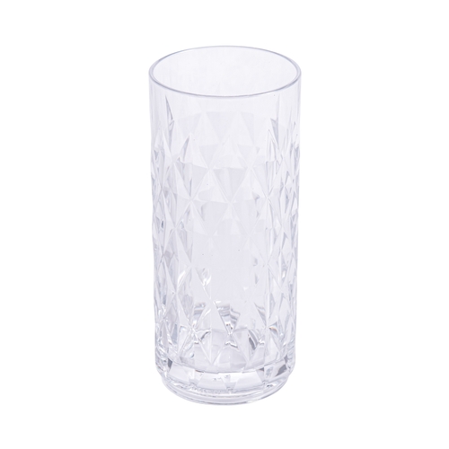 GET DM-16CO-CL Fitzgerald 16 oz. Clear 2.9" dia. x 6.6"H Cooler Cup - 2 Doz