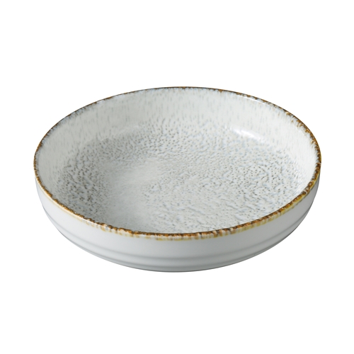 Yanco China IB-508 Iris Blue Porcelain 35 oz. 8.5" dia. Shallow Bowl - 1 Doz