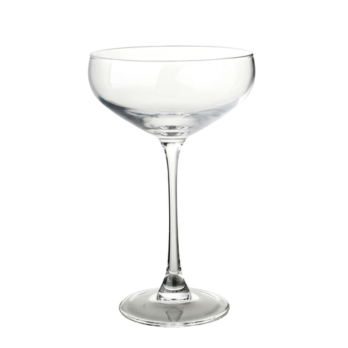 Yanco China AS-311 Aqua Spirits 10.5 oz. 4.25" Dia. Champagne Glass - 2 Doz