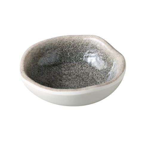Yanco China MI-5002 Misty Gray Melamine 1.5 oz. 2.5" dia. Sauce Dish - 6 Dozen