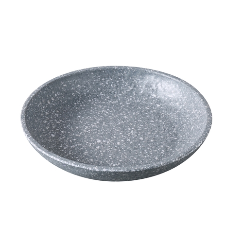 Yanco China ST-406 Stone Art Gray Melamine 12 oz 6.25" dia. Bowl - 4 Dozen