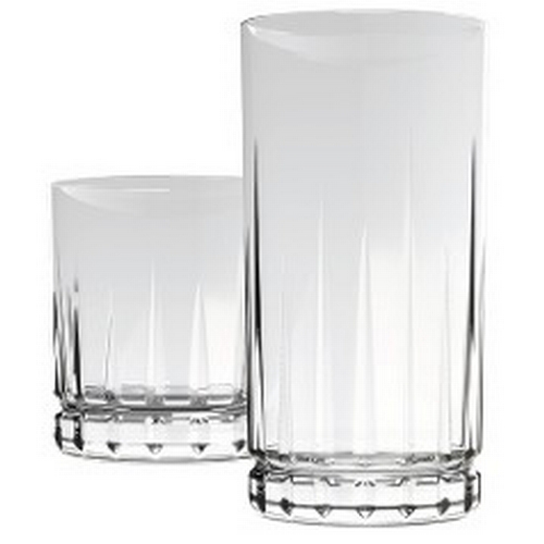 Anchor Hocking 13686L20 Anniston™ Rocks & Tea Glass Mixed Set - 16 Pieces