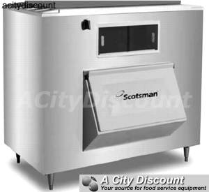 Scotsman BH1600SS 60"W Ice Storage Bin 1250lb Stainless Steel NSF