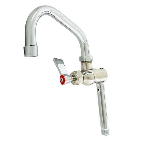 Fisher 71382 Stainless Steel 16" Swing Spout Add-On Faucet w/ Swivel Stem
