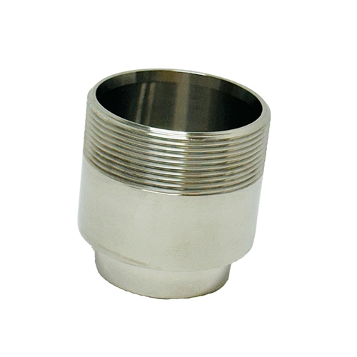 Fisher 73483 Polished Stainless Steel 3/4" Female x Swivel Male Adapter