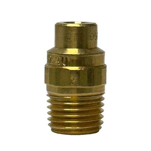 Fisher 73494 Brass 1/4" Male Solid Stream Nozzle