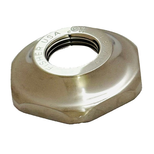 Fisher 73500 Polished Stainless Steel 2-1/4" Escutcheon Concealed Stop