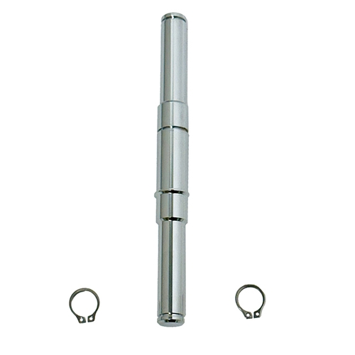 Fisher 73554 Chrome-Plated Brass Double Long Axle w/ (2) Snap Rings