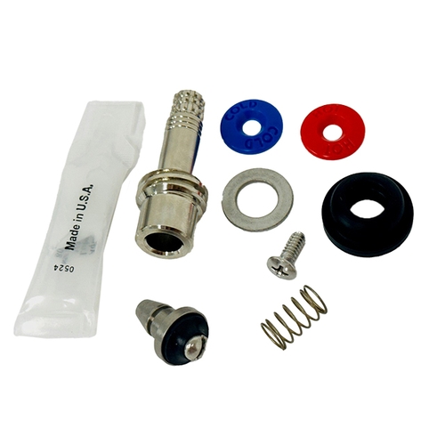 Fisher 76082 1/2" Left-Hand Check Control Valve Stem Assembly