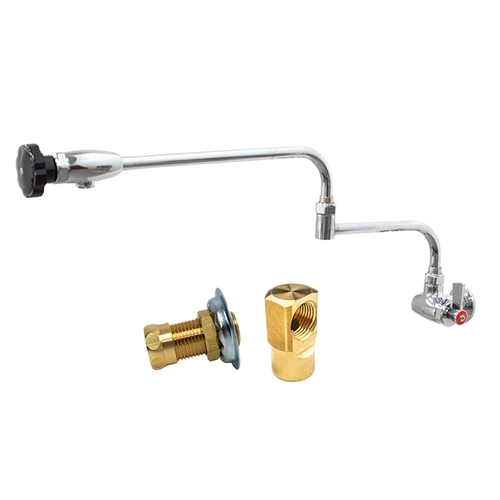Fisher 89830 Single Wall-Mount Pot Filler Unit w/ Close Elbows