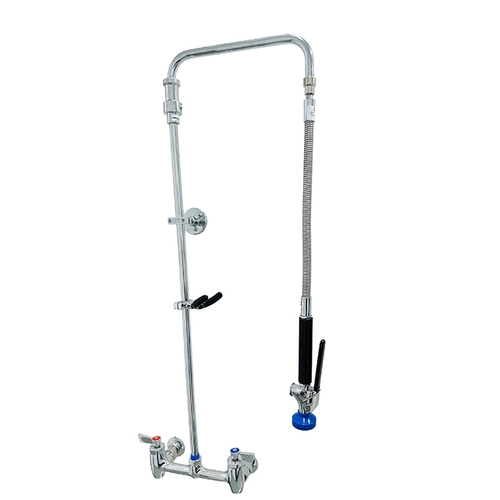Fisher 90430 8" Wall-Mount Swivel Style Pre-Rinse Unit & 31" Riser