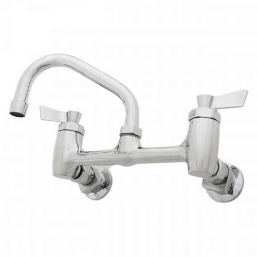 Fisher 97670 8" Backsplash Faucet w/ 14" Swing Spout & Close Elbows