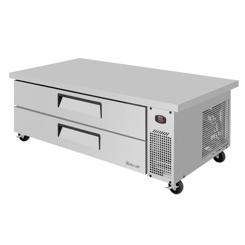 Turbo Air TCBE-60SDR-E-N Super Deluxe 66" Wide Extended Top Refrigerated Chef Base