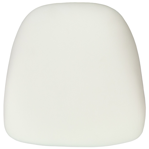 Flash Furniture BH-IVORY-HARD-GG 15"W x 15"D x 1.75" Hard Ivory Fabric Chiavari Chair Cushion