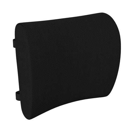 Flash Furniture MR-LC101-BK-GG Rey Black Mesh Fabric Lumbar Support Pillow