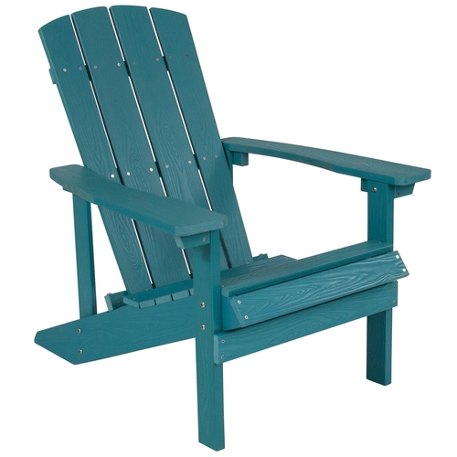 Flash Furniture JJ-C14501-SFM-GG 33.5" x 29.5" Sea Foam Polystyrene Adirondack Chair