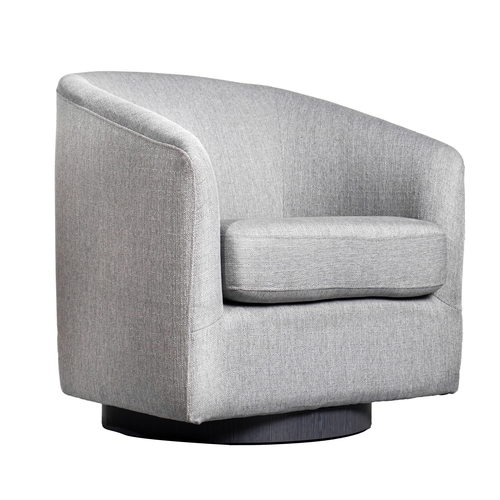 Flash Furniture BS-AC22-060-LTGRY-GG Landon Light Grey Club Style Barrel Accent Armchair