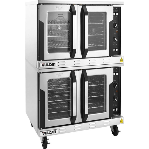 Vulcan JGC100D-ES Core Series Standard Depth Double Deck Gas Convection Oven