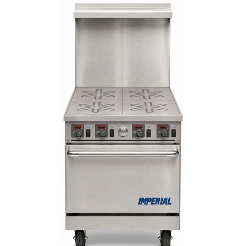 Imperial IR-4-EW PRO Series 24" Electric 4 Burner Range w/ Standard Oven