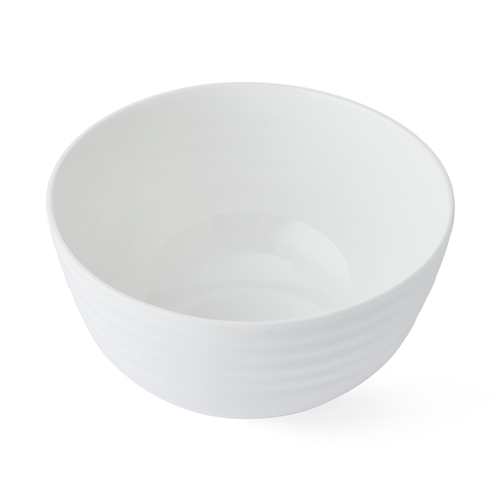 Mikasa Hospitality 5325788 Terrace White Bone China 10 oz. Coupe Bowl - 2 Doz