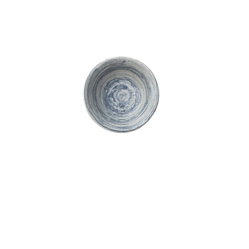 Mikasa Hospitality 5327558 1972 Swirl Blue Vitrified Stoneware 11.5 oz. Coupe Bowl