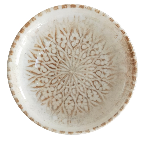 Mikasa Hospitality 5327567 1973 Granada Sand Vitrified Stoneware 16.9 oz. Coupe Bowl
