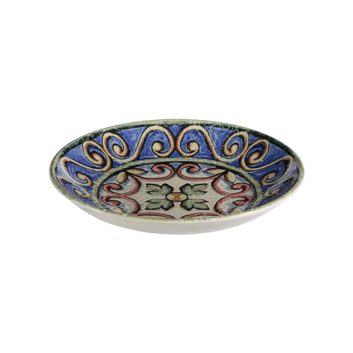 Mikasa Hospitality 5340299 ID Fine Amalfi Blue Fine China 26 oz. Bowl - 1 Doz