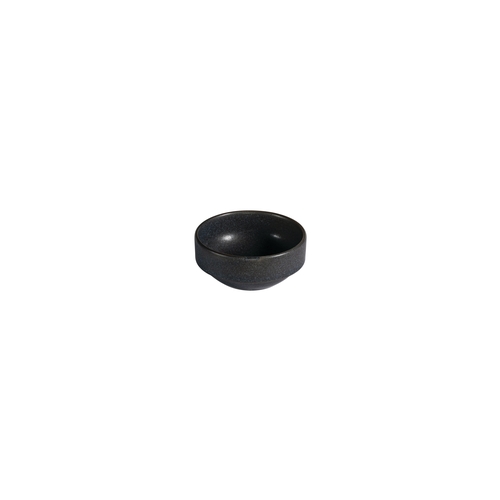 Mikasa Hospitality 5341260 ID Fine Reckless Black 1 oz. Bowl - 2 Doz
