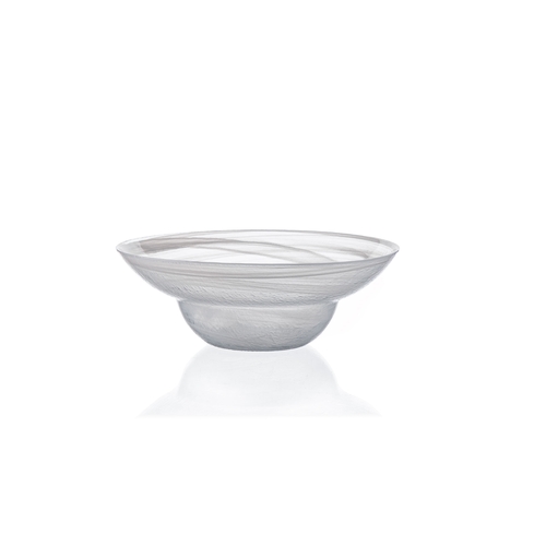 Mikasa Hospitality 2248-2 Ardacam White Glass 54 oz. Bowl - 8 Each
