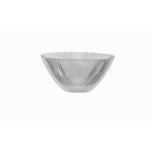 Mikasa Hospitality 8880-1 Aria Clear Glass 78 oz. Bowl - 8 Each
