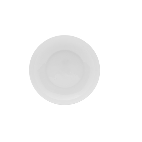 Mikasa Hospitality 5307014 Lola White Bone China 16 oz. Deep Plate - 2 Doz