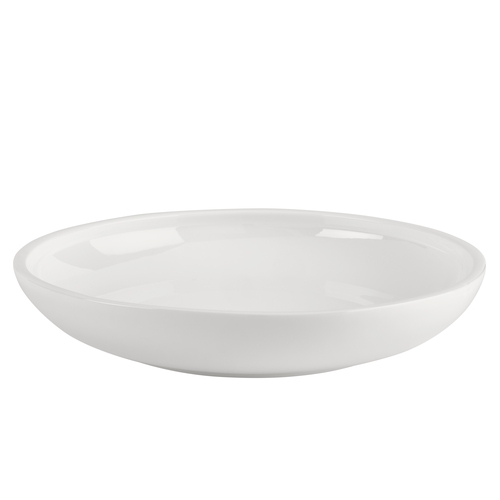 Mikasa Hospitality 5312742 Gordon White Bone China 37.9 oz. Deep Plate - 16 Each