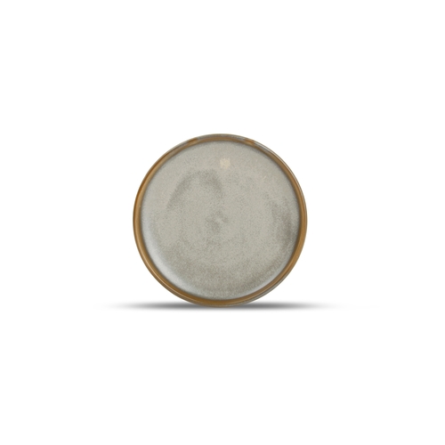 Mikasa Hospitality 5314527 F2D Olive Porcelain 5.9" Dia. Coupe Plate - 6 Each